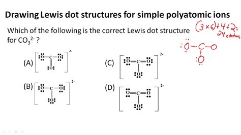 drawing lewis structures for polyatomic ions worksheet